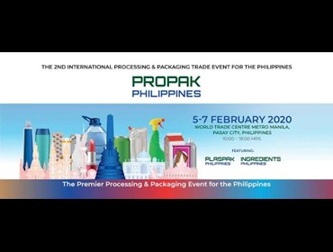 PROPAK PHILIPPINES 2020 - TRIỂN LÃM HÀNG ĐẦU VỀ NGÀNH CÔNG NGHIỆP CHẾ BIẾN, ĐÓNG GÓI BAO BÌ