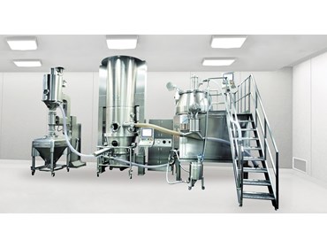 INTEGRATED AND FREE STANDING GRANULATION LINE