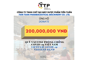 TIEN TUAN DONATED 200M VNĐ TO VIETNAM COVID-19 VACCINE FUND