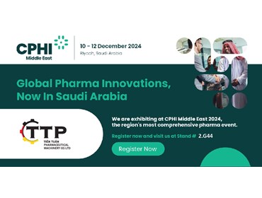 INVITATION TO PARTICIPATE IN THE MIDDLE EAST CPHI 2024