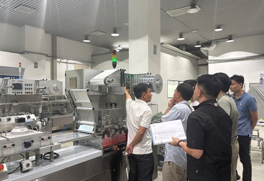 Tien Tuan has successfully completed the FAT for the CP-250 Automatic Blister Packing Machine.